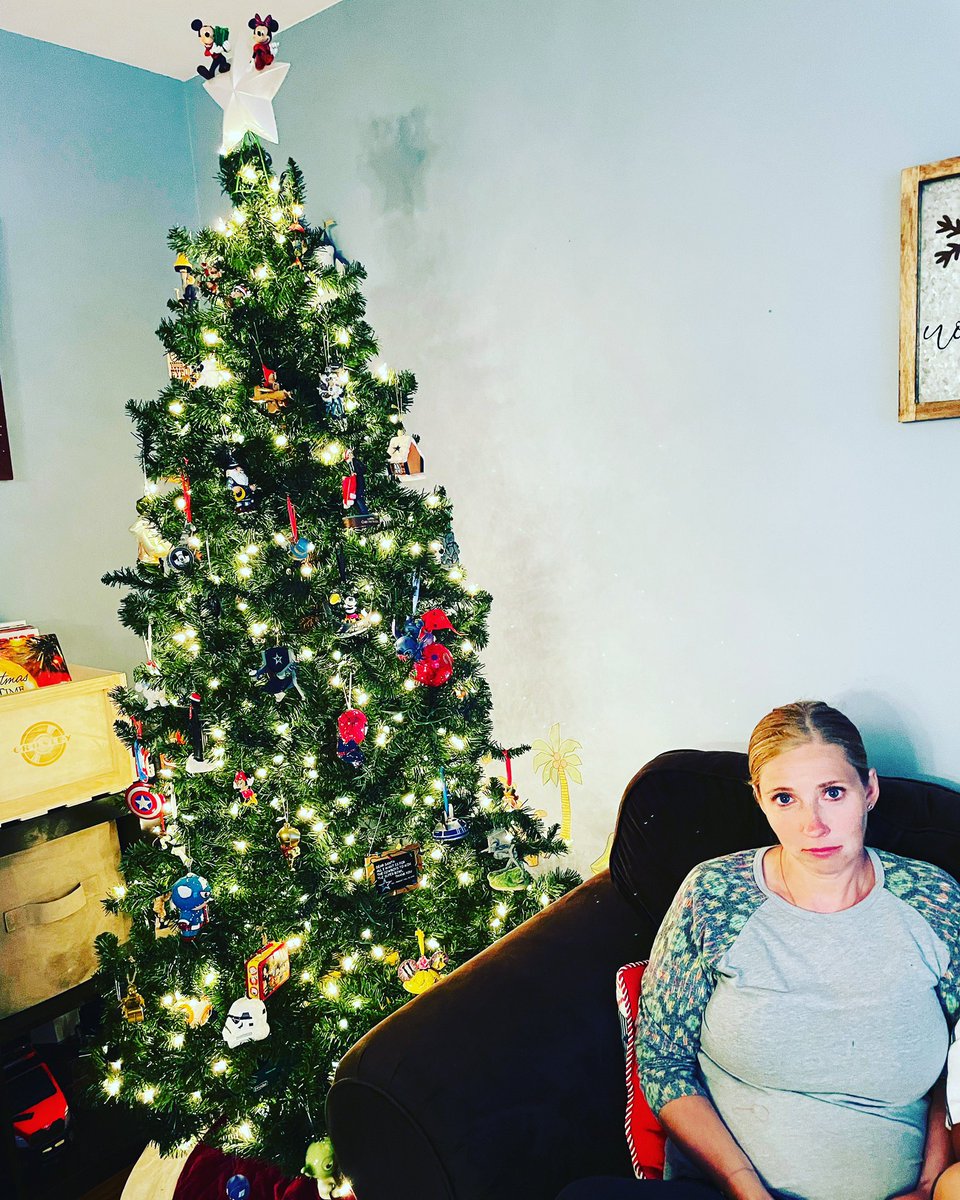 MTADA_WDW's tweet photo. She is not amused with my antics lol! Happy #christmasinjuly ohana! #disney #disneyfamily #christmas #marriedtoadisneyaddict #marriedlife https://t.co/XNvbCBYcPR