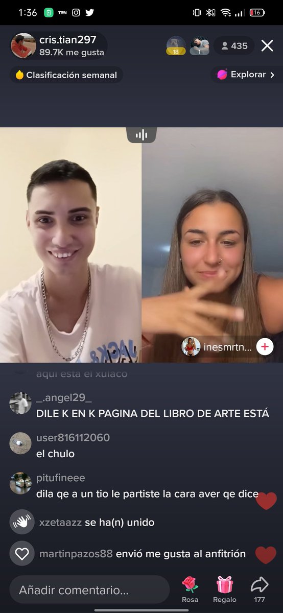 XZetazZ's tweet photo. ahí esta el xulo ligando en tiktok https://t.co/Ba1mTgSx5g