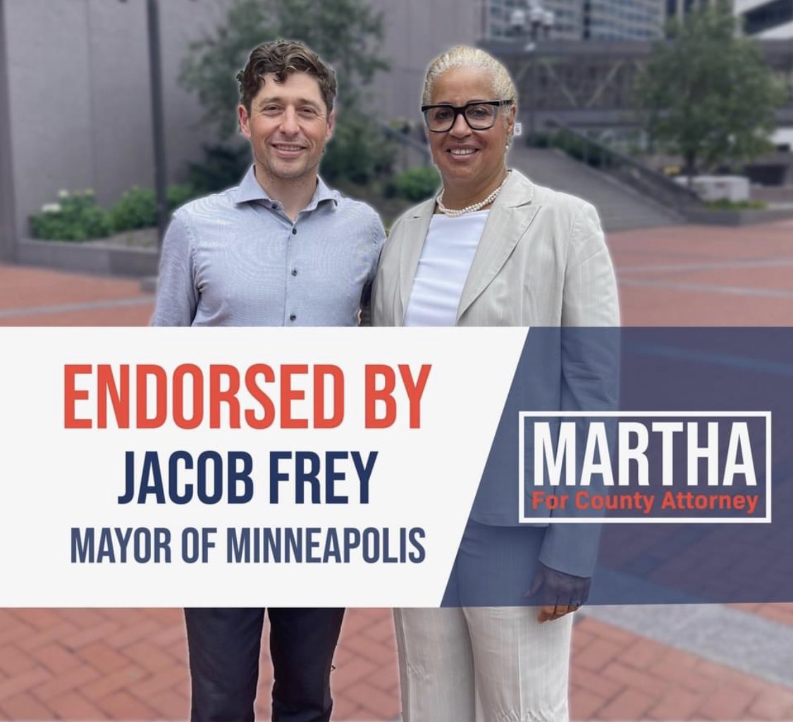 DonAllen02's tweet photo. @MayorFrey - the right choice for Hennepin County Attorney! @IlhanMN @Ilhan - #MaryM is not the candidate you should be supporting. @MinnesotaDFL @MaryMoriarty https://t.co/qClyF1WFNN