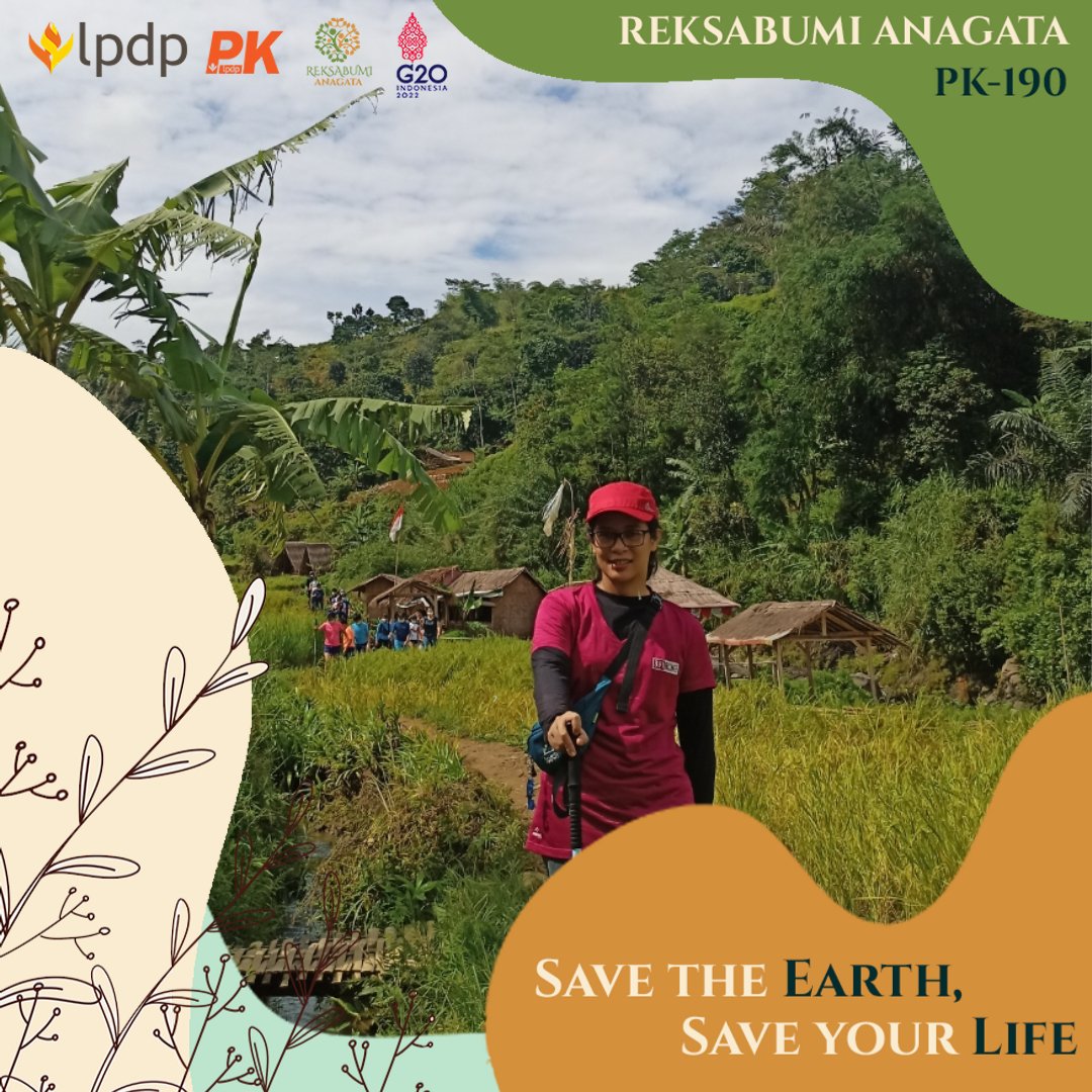 chelltha's tweet image. Reksabumi Anagata
Kesatria cendikia, lestari pertiwi

@LPDP_RI
@pk190lpdp
#LPDP
#PK190
#ReksabumiAnagata
#DiriUntukNegeri
#AkuPastiMengabdi
#SDMUnggulIndonesiaMaju