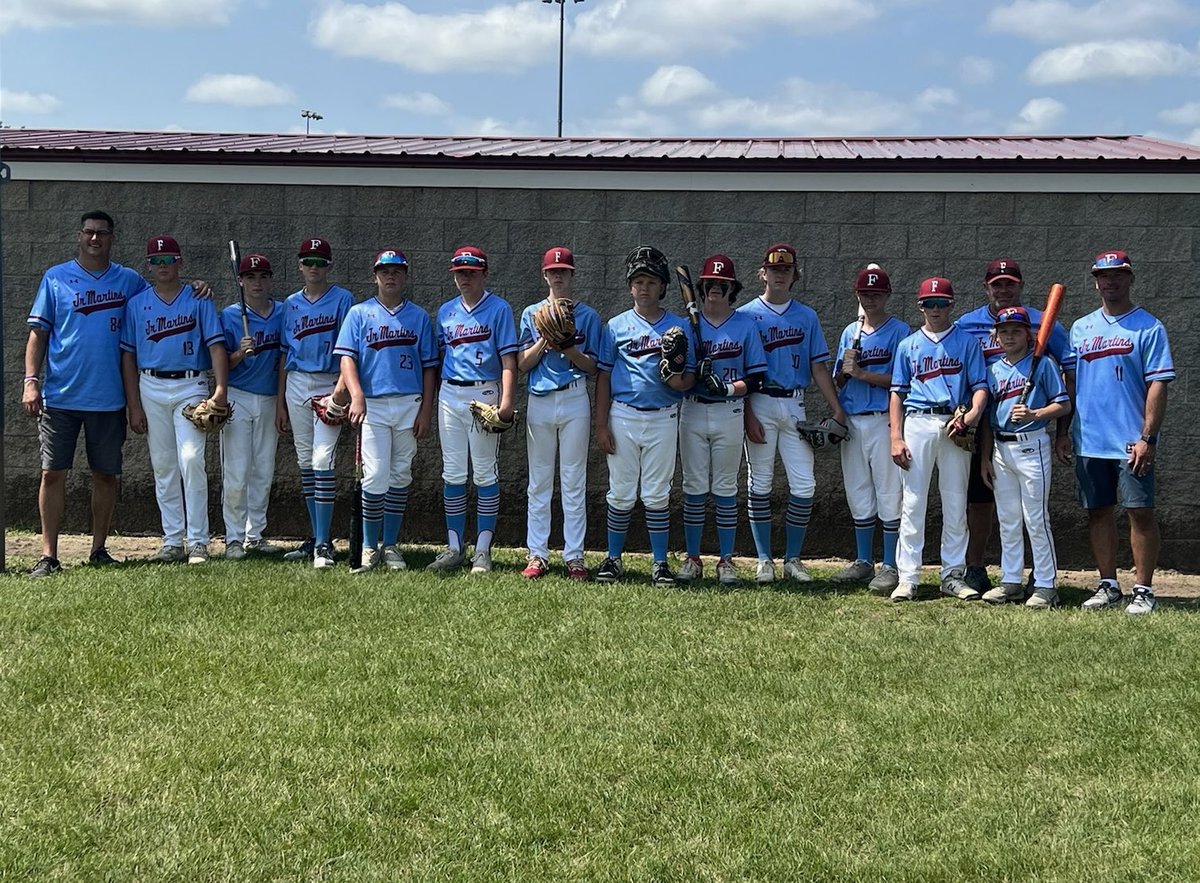BAnnSchultz's tweet photo. The future of Fairmont baseball is looking bright ☝️⁦⁦@FHSbaseball21⁩ ⁦@Fairmontmartins⁩ ⁦@FmtBaseball⁩ https://t.co/8ZhvymoFV8