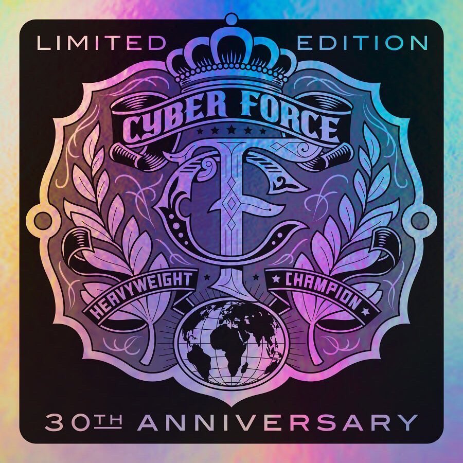 TopCow's tweet image. Get this #SDCC Limited Edition Sticker when you purchase a SDCC Exclusive #CYBERFORCE #RIPCLAW POSTER (white or metallic ink) by artist @jGonzoArt! Signing on Thursday and Friday at Noon during SDCC! #sdccexclusives