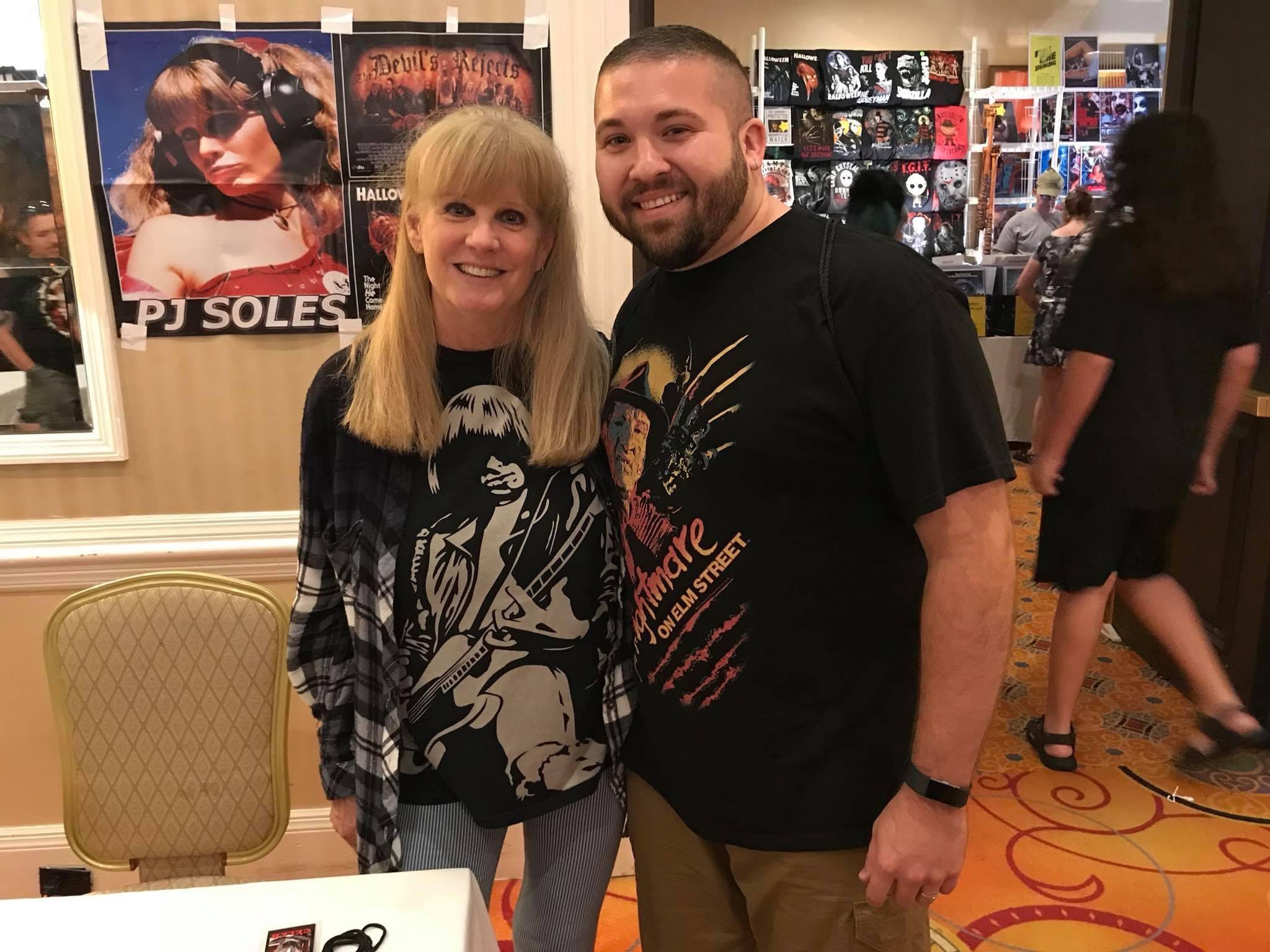 Happy 72nd birthday to one of my favorite celebrities to chat with, PJ Soles. She s TOTALLY rad. 