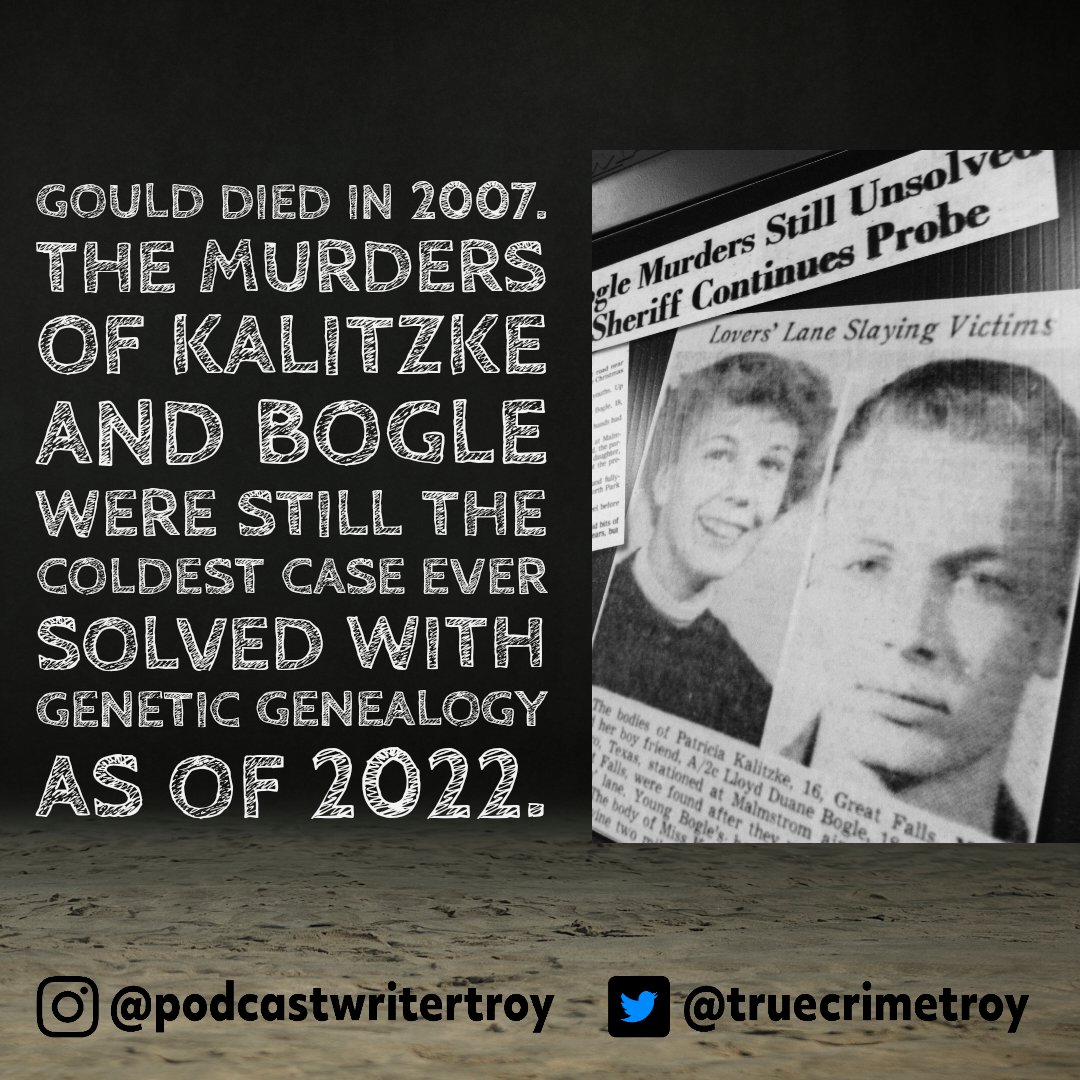TroyReinvented's tweet photo. To the best of my knowledge, this is still the #coldestcase #solved with #geneticgenealogy as of 2022.

#writer #podcastwriter #writingcommunity #amwriting #podcastscript #scriptsavailable #podcast #unexplained #truecrime #history #scriptedaudio #murder #coldcase https://t.co/G39WbjGrnr