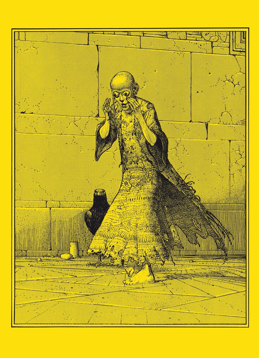 CoolComicArt's tweet photo. The Eyes Of The Cat (1978) art by Moebius https://t.co/1ZEsy5UO7R