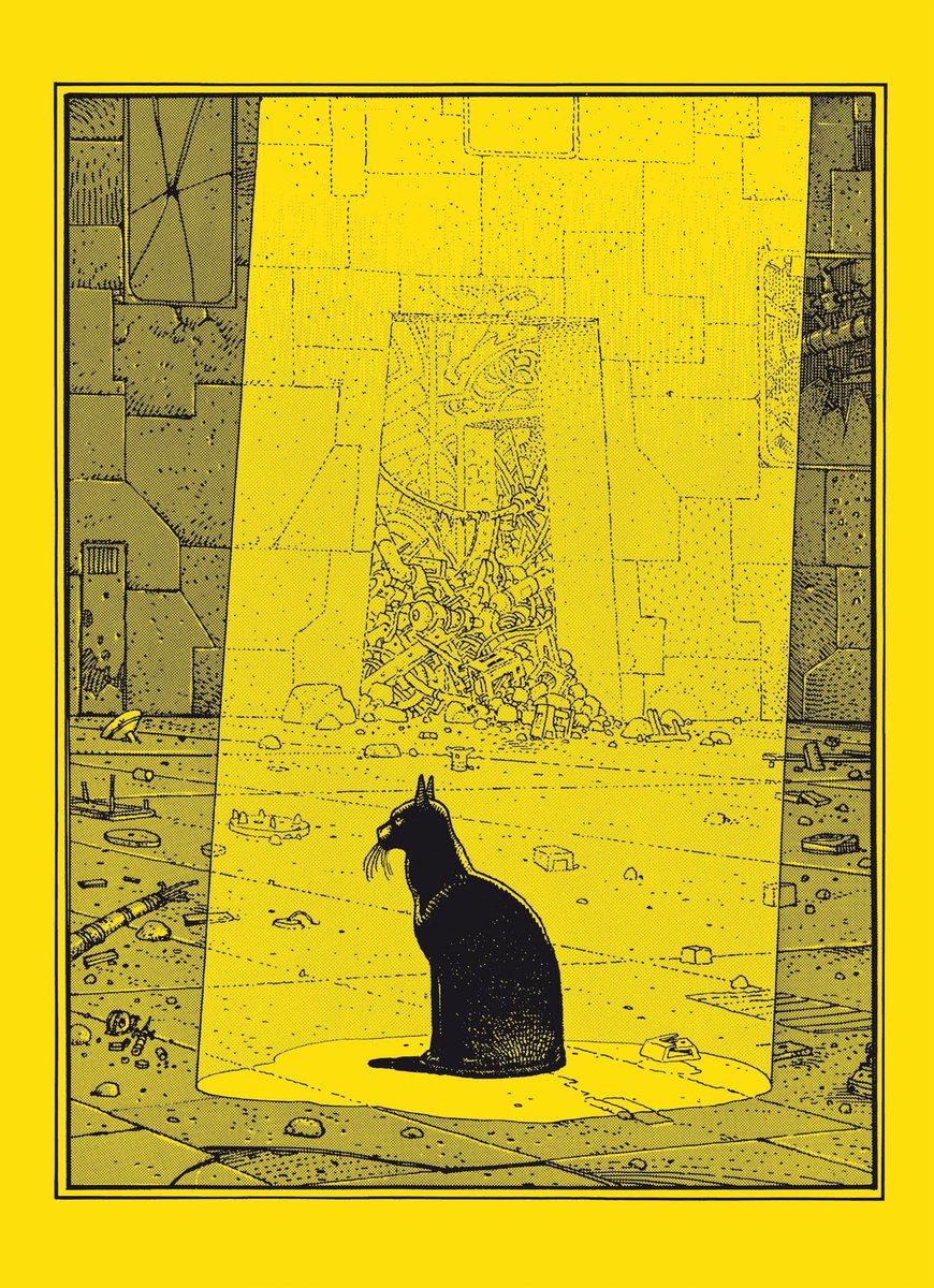 The Eyes Of The Cat (1978) art by Moebius