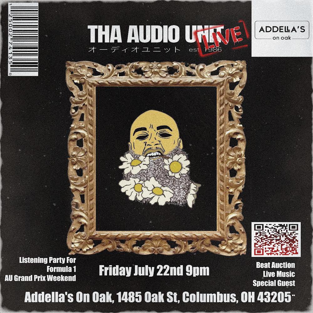 <a href="/ThaAudioUnit/">Tha Audio Unit ®</a> Live
At <a href="/addellasonoak/">addellasonoak</a> 
Friday @ 9pm