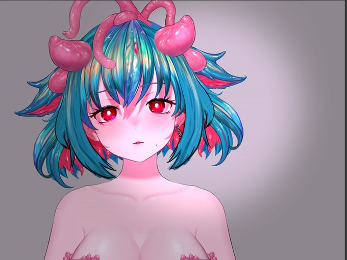 配信終了
息抜きに前髪×1、ヌメヌメさせました 