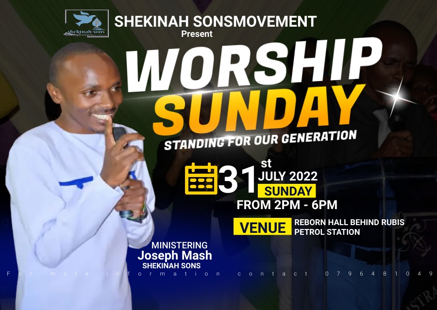 shekinahsons's tweet photo. In Gratitude We gather on 31ST JULY at REBORN HALL behind RUBIS PETROL STATION at UNIVERSITY JUNCTION,KUTUS,KIRINYAGA, KENYA.
To Express our Love to Him and Recieve His package🙇🏻♀️
Join us
#SHEKINAHSONS❤️
#ISTANDFORMYGENERATION
#MONTH_OF_INCREASE_AND_EXPANSION↔️
#YEAR_OF_SONSHIP 👑 https://t.co/XQH49MbC8V