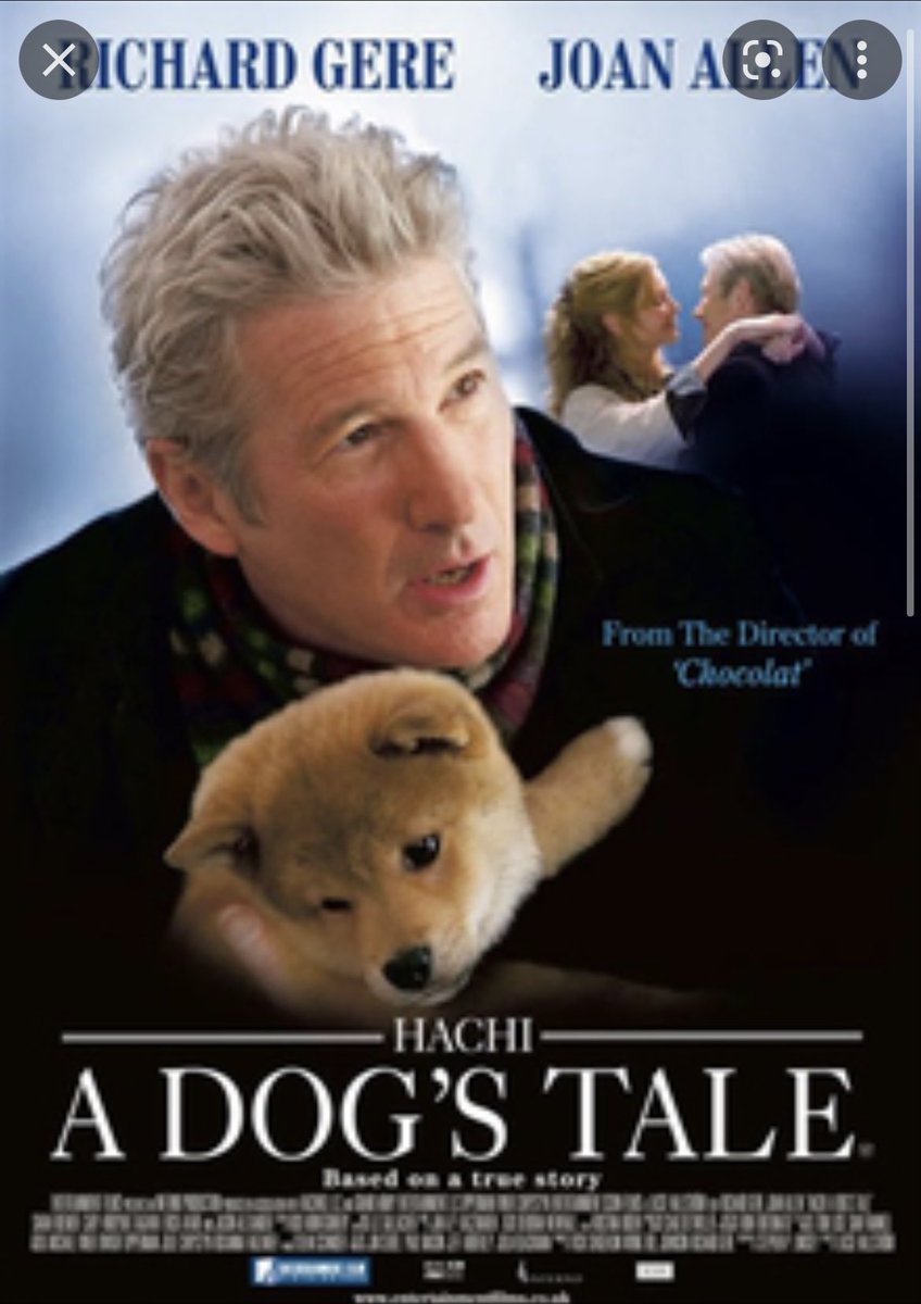 kmorganvisuals's tweet photo. I’m not sure if there is ever a good time to watch this movie but here I am #adogstale #doggo #goodboy #bestpals #richardgere https://t.co/y2YlPWf5XU