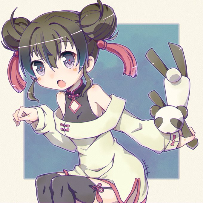 うちのこ描きっこしましょうと誘われてかいてみました。
@eM_ekakiさんところの子です。 