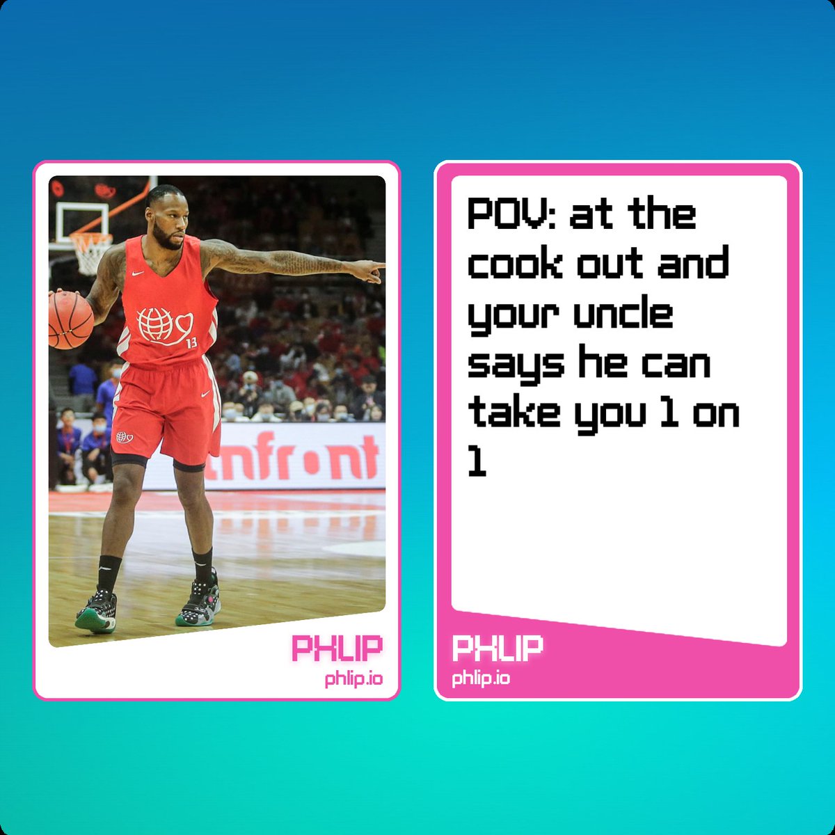 Unc always talking crazy at the cook out. Watch @SonnyWeems13 cook em' this evening at 7pm est. 
$PHLIP #TBT2022 #TBTtournament