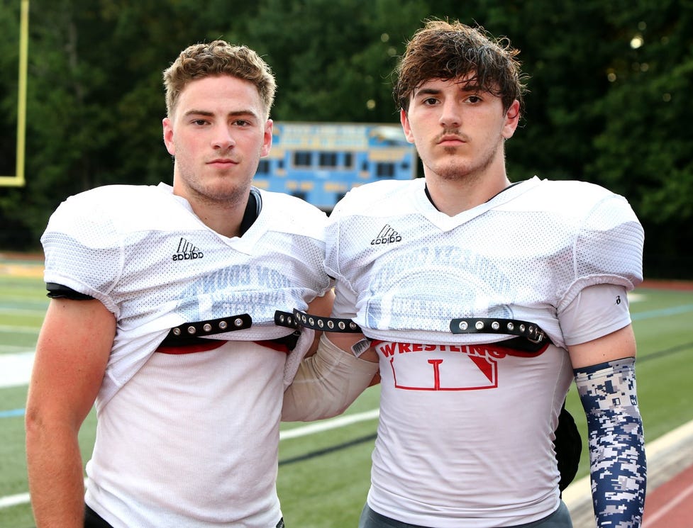 Marisa Rose Bowl players will honor the late Ron Mazzola and Brian Meeney by wearing helmet decals with their initials at the July 21 game. There will also be a moment of silence. Two players reflect on their impact 
<a href="/stahstrojans/">STAHS Athletics</a> <a href="/ob_kosb/">KOSB</a> <a href="/SimeonPincus/">Simeon Pincus</a> 
mycentraljersey.com/story/sports/h…