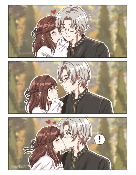 "I love you, very, very much"
 #TearsofThemis #未定事件簿 #미해결사건부 #VynRichter #莫弈 #vynrosa 