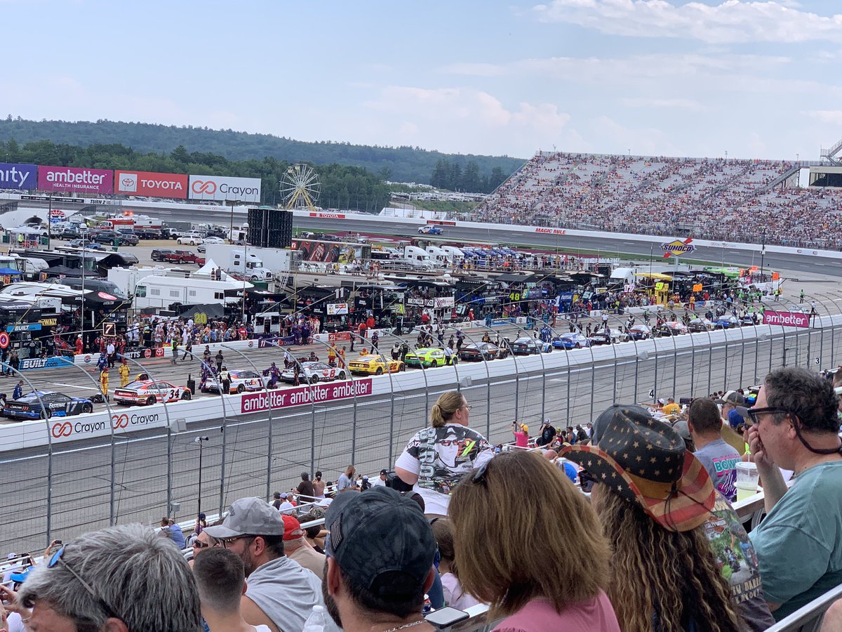 magicjrfan's tweet photo. Engines have fired! @NHMS https://t.co/1KNP6PQPL5
