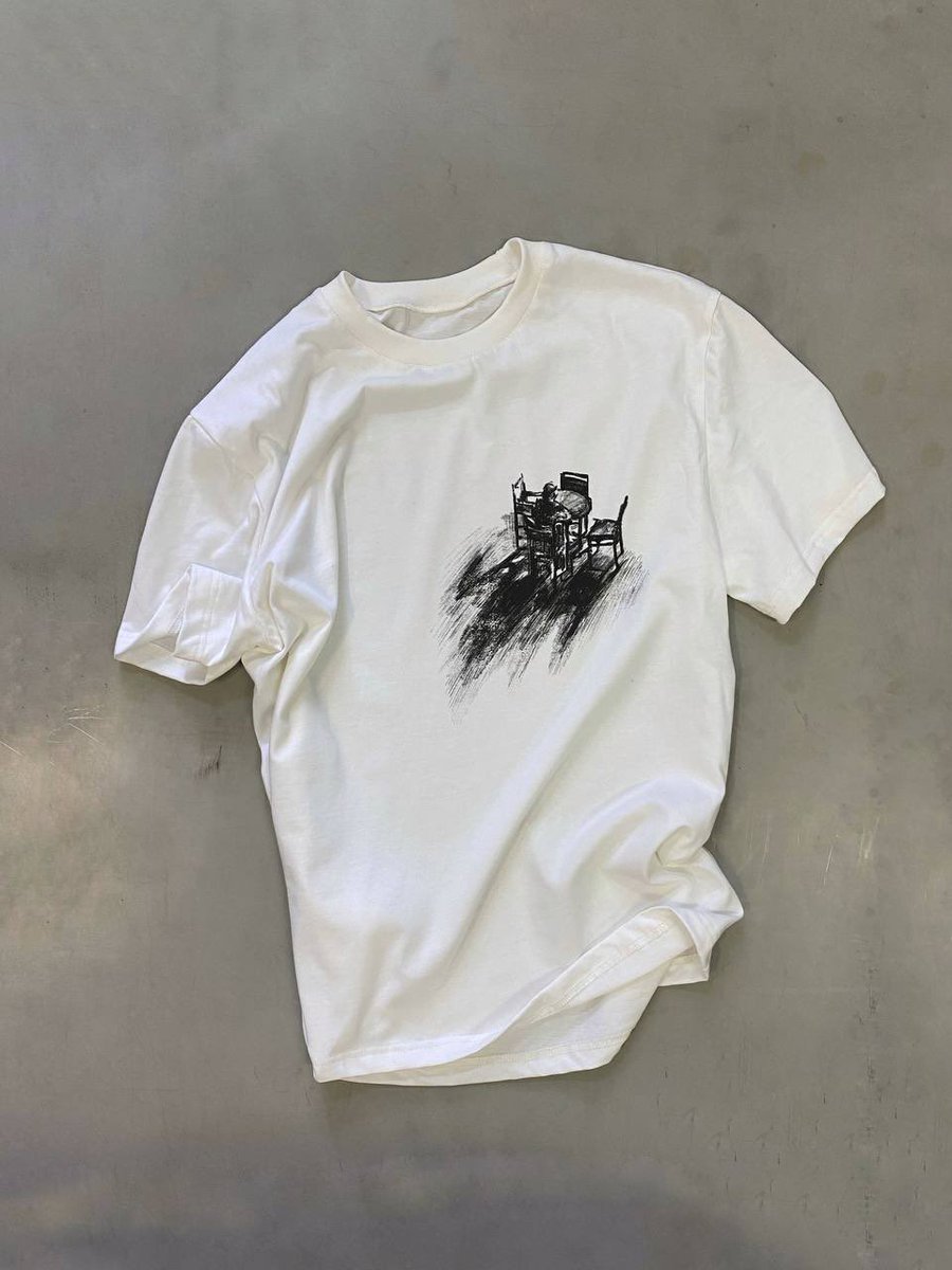 more sketches, more white t-shirts