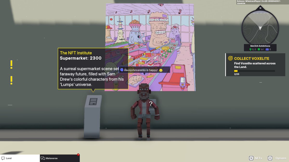 DCerento's tweet photo. @TheSandboxGame @SuperRare I just participated in the #TheSandbox weekly contest for a chance to win 200 mSAND! I found the art piece, check out my screenshot below!
👇 https://t.co/8rjNmyK7a4