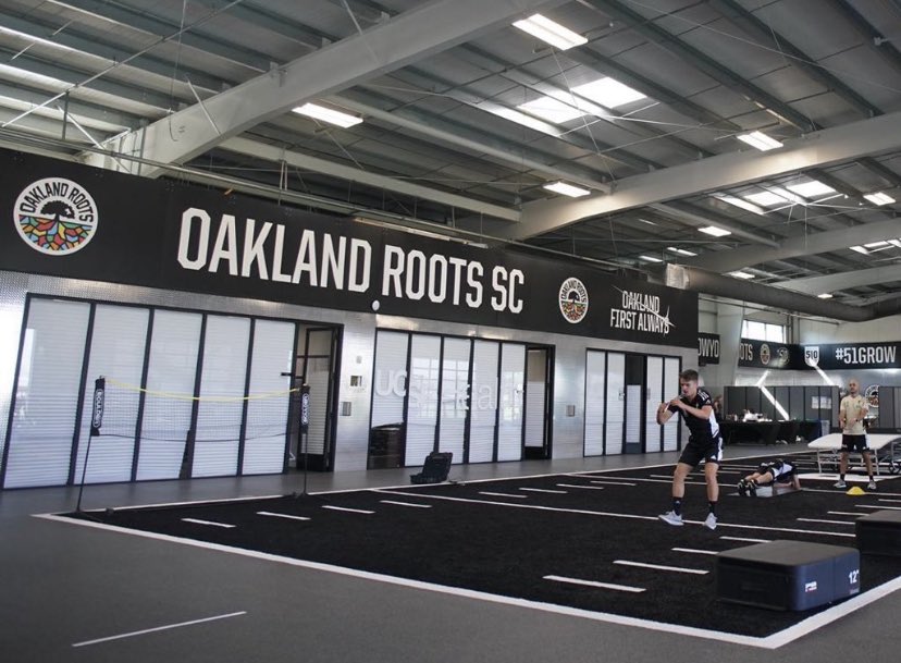 PSCSoccer's tweet photo. Enjoyable first few days with @RCCelta on their US tour, ahead of their game v @SJEarthquakes on Wednesday. 

Thanks to @oaklandrootssc for the use of their excellent training facility!

@FirstWaveSports #laliga #mls #RCCeltaAmericanTour #celta #quakes https://t.co/PwBALpRbsM
