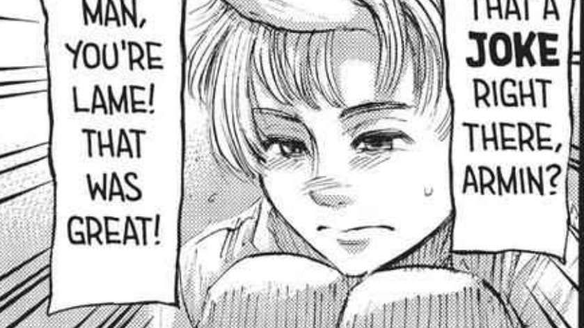 ereminfolder's tweet image. armin waiting on eren's bed 🤍