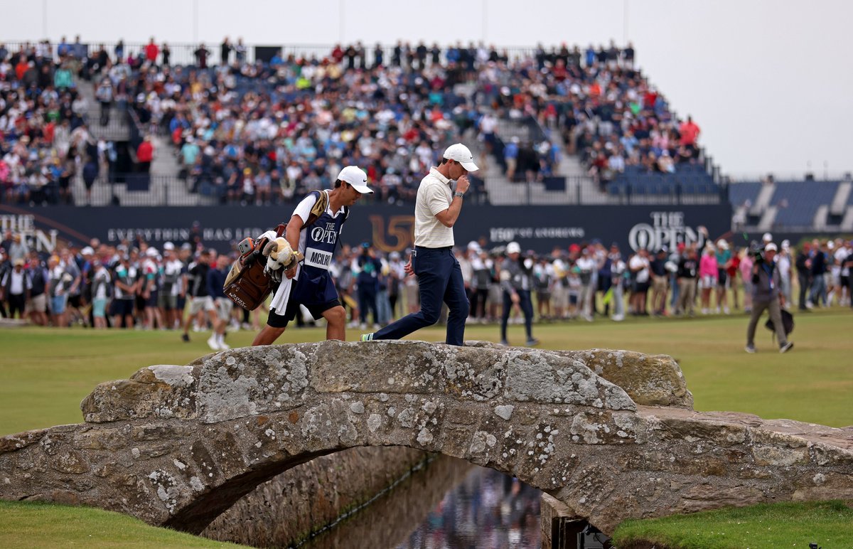 TheOpen's tweet photo. What an effort from Rory McIlroy at #The150thOpen  

Thank you for the memories created throughout a special week at the Old Course ❤️ https://t.co/zZx3nTHDxA