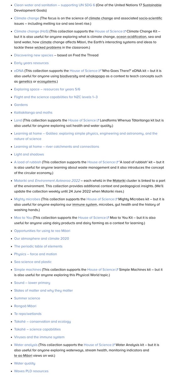 NZScienceLearn's tweet image. Are you using the Science Learning Hub COLLECTIONS TOOL?
It&apos;s so easy and it is blooming helpful!
bit.ly/3sHU0k1
There&apos;s also LOADS of links to useful collections for term 3 ideas
#STEMeducation @soanes_andrea
@sciencenz
#ScienceLearningHub #PLD