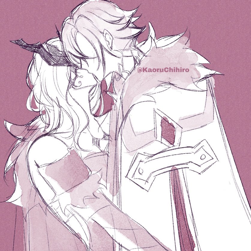 Signora and Arlecchino doodle