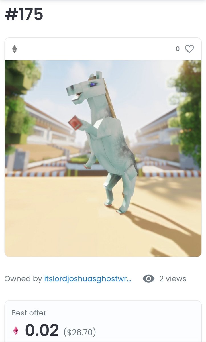 RockStarLord's tweet photo. Check out this One😍😍I'm in love 

@wrldhorses 
#NEIGHHH #NEIGH #Minecraft
#Minecraftbuilds https://t.co/Zt1WFKlaSU