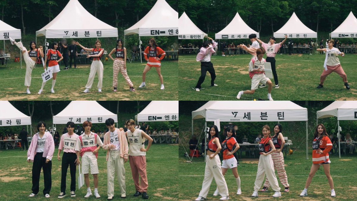 lesseratxt interactions / crumbs from  “#TheGameCaterers2 hybe special” ; a thread

#TXT #LE_SSERAFIM