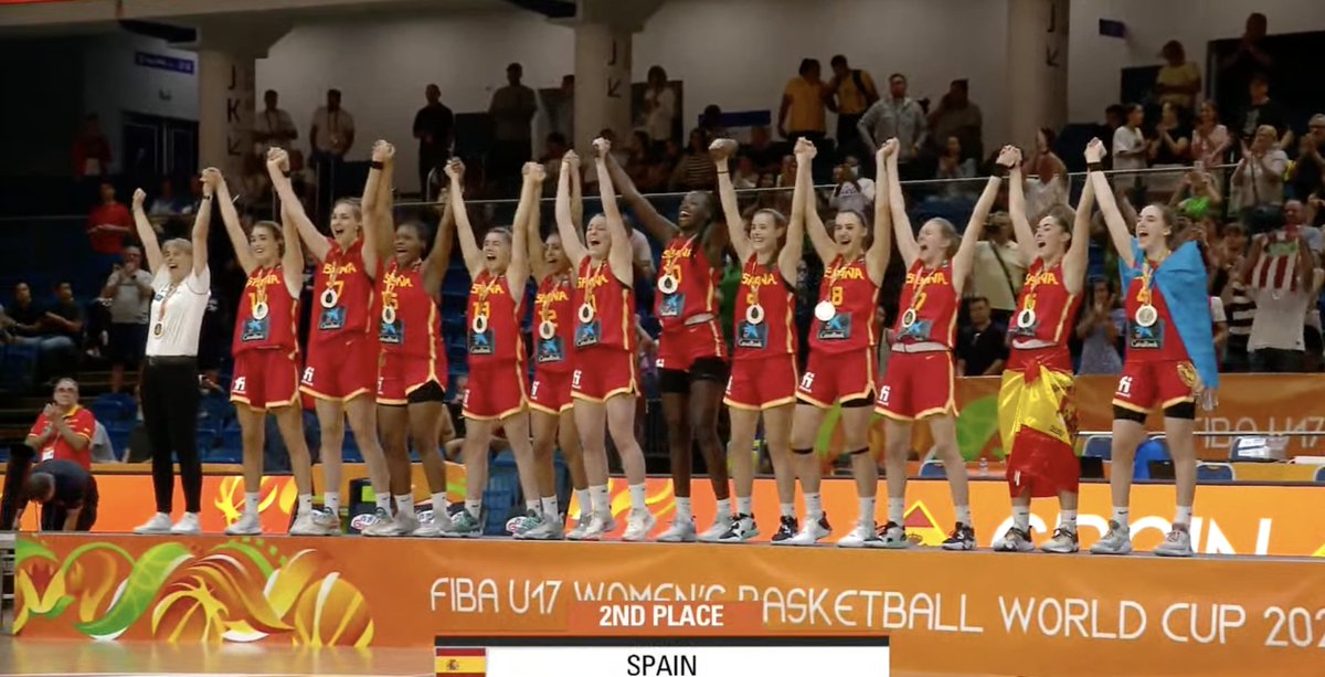 🥈 PLATA MUNDIAL 🥈

Gracias por tanto, chicas ❤️

#U17F🇪🇸 | #FIBAU17