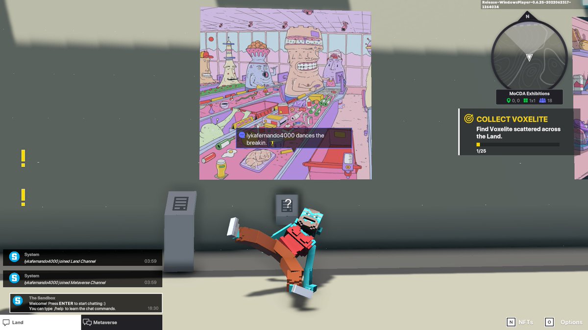lykafernando40's tweet photo. @TheSandboxGame @SuperRare I just participated in the #TheSandbox weekly contest for a chance to win 200 mSAND! I found the art piece, check out my screenshot below!
👇 https://t.co/tFTnWFjt7E
