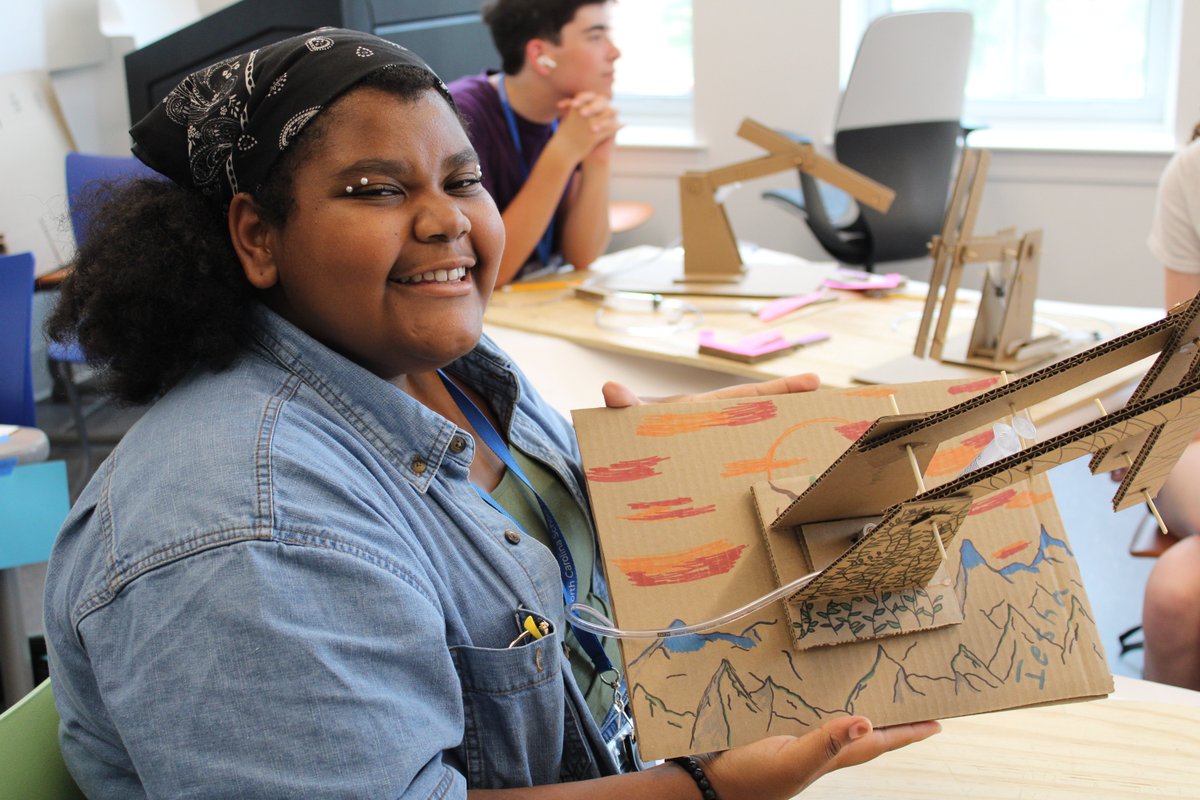 accel_ncssm's tweet photo. Morganton campers in the computer programing class are strategizing about secret numbers, while the Build-A-Bot campers are finishing up their hand made robots.
#SummerAccelerator #NCSSMSummer https://t.co/FAf3FCyvIF