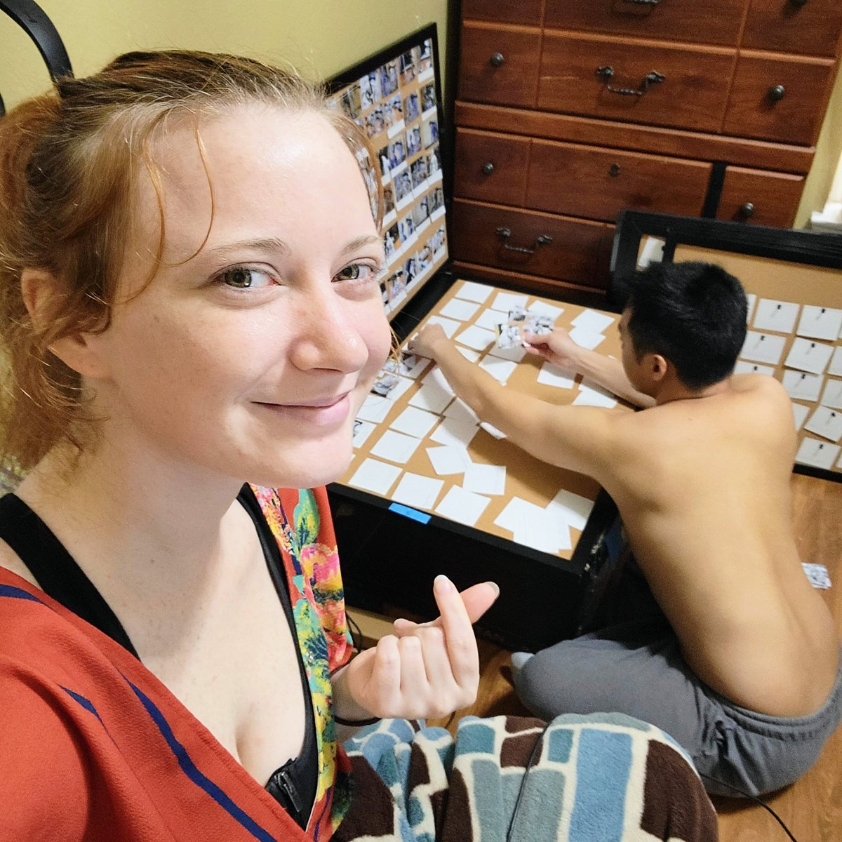 IndignationVR's tweet photo. Storyboarding and South Park with the babe. Can't think of a better Sunday <3 https://t.co/5Sq7lTf2N8