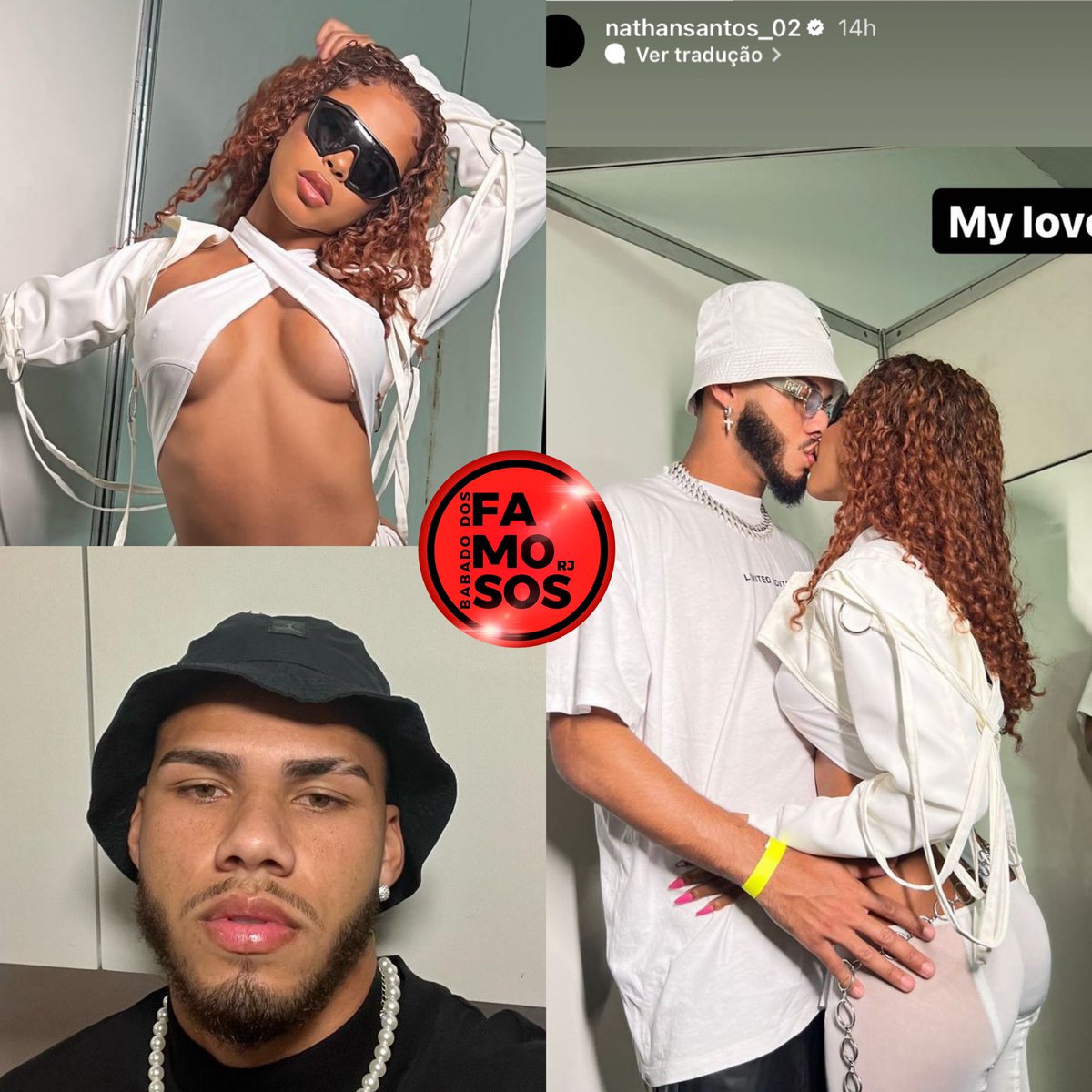 EITA! Lorena com seu novo affair, o jogador Nathan Santos. Eae shippam ?