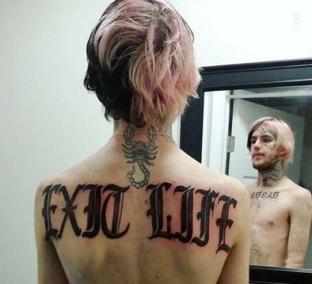 Lil Peeps 59 Tattoos  Their Meanings  Body Art Guru