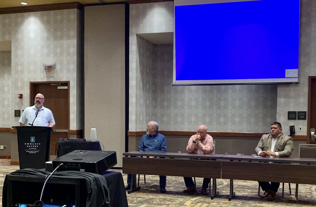 arksda's tweet photo. President Frank Groves lined up excellent speakers for us, concluding with a thought-provoking panel discussion. https://t.co/yT82GzkcBl