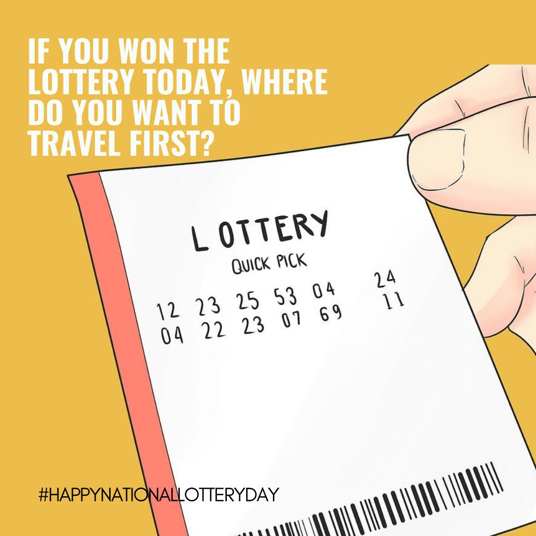 Today is National Lottery Day, so remember to dive in and have some fun! 😎
If you won the lottery today, where do you want to travel first? #travel #apassion2travel #lottery #holiday #luck