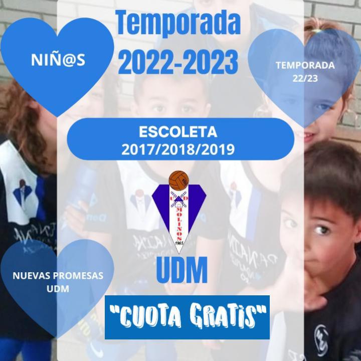 UDMOLINOS1965's tweet photo. Únete a la famila de la U.D. Molinos! Te esperamos!! https://t.co/SJWh7dN7TW