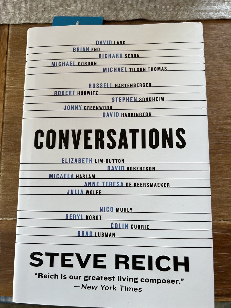 PangaeaProjekt's tweet photo. Great read!!! ⁦⁦⁦⁦@SteveReich⁩ ⁦@chensonmusic⁩ https://t.co/kwzjQmtJRk