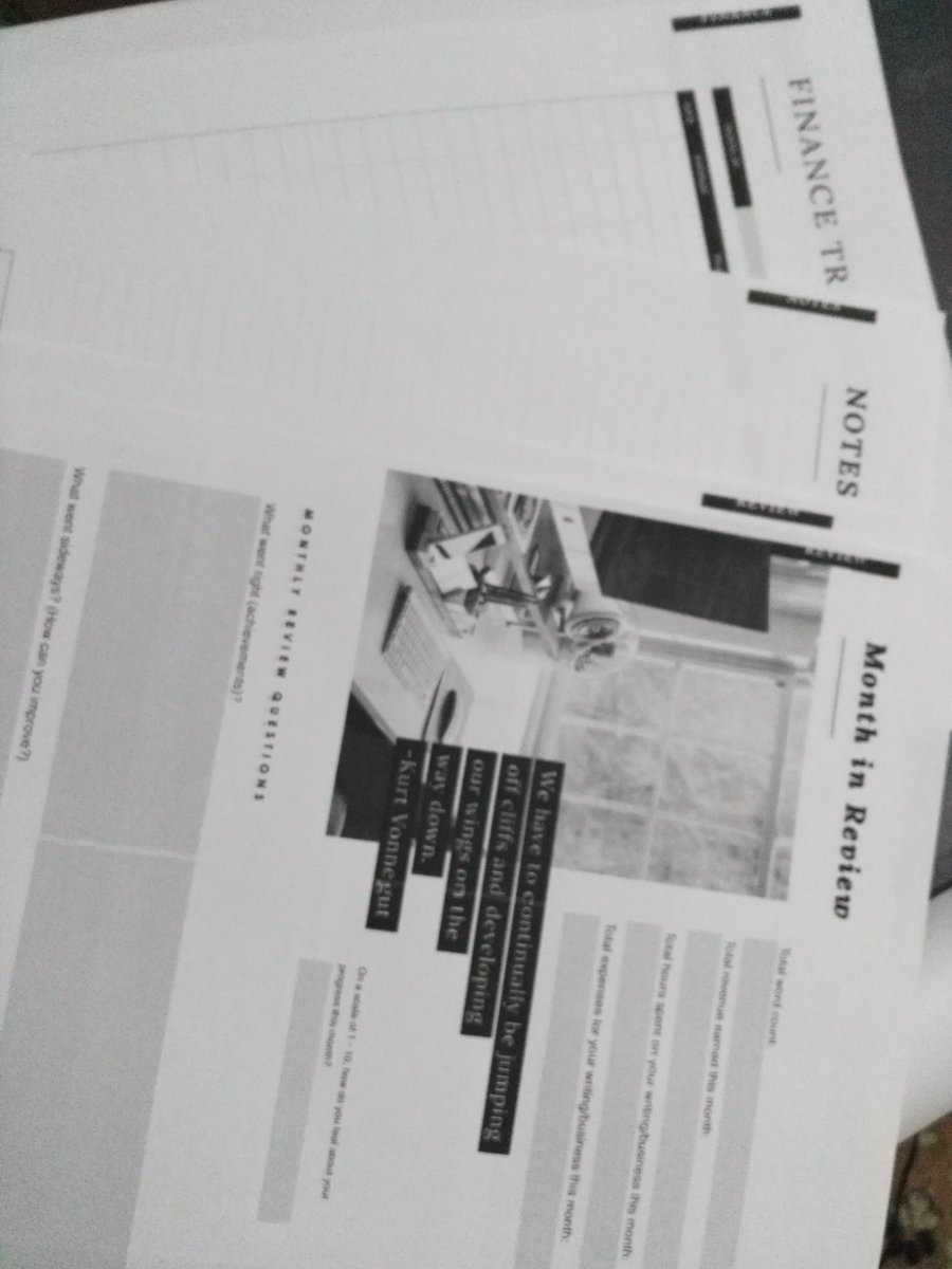 sylvia_spark's tweet photo. I just printed out some planner sheets from "Platform Productivity Planner" by @KimberleyGrabas on my home printer. It's truly the best planner I got my hands on. Thx Kimberley 🙏 Can't wait to start planning
#WritingCommnunity 
P.S. They can be printed in color and neatly binded https://t.co/NRJxmmgPow