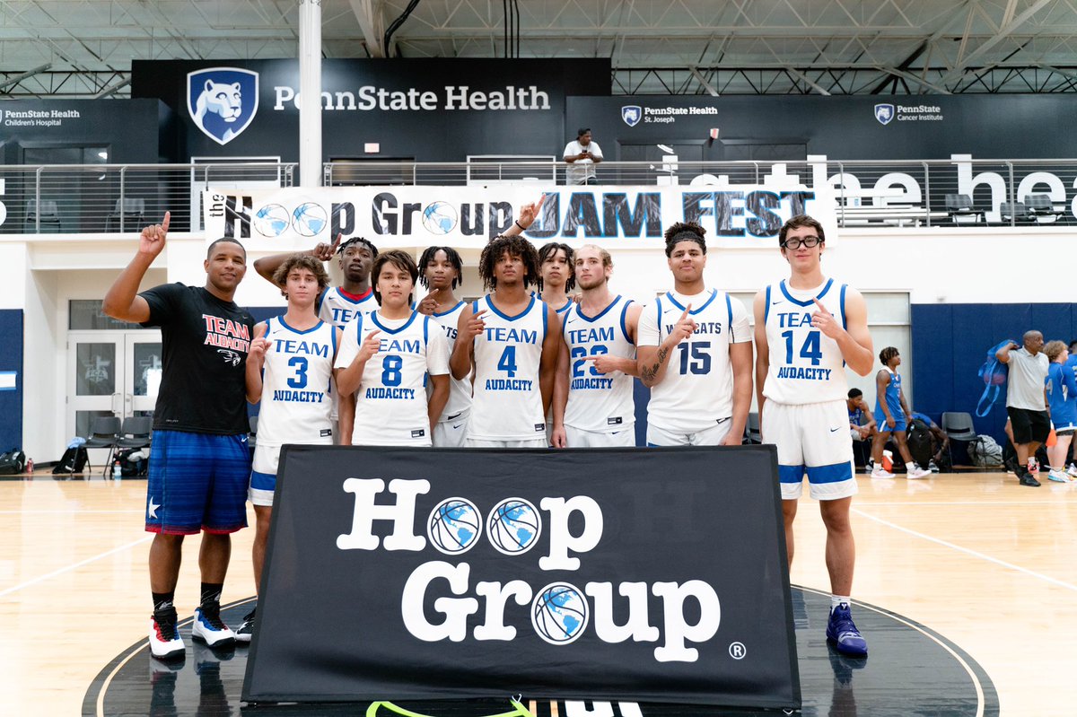 TheHoopGroup's tweet photo. 🏆👑Mid-Atlantic Jam Fest 17u Divisional Champions #HGJamFest

17u Platinum | NJ Beasts
17u Gold | Team Audacity 
17u Silver | Ener-Gel https://t.co/D2ymjzjN9B