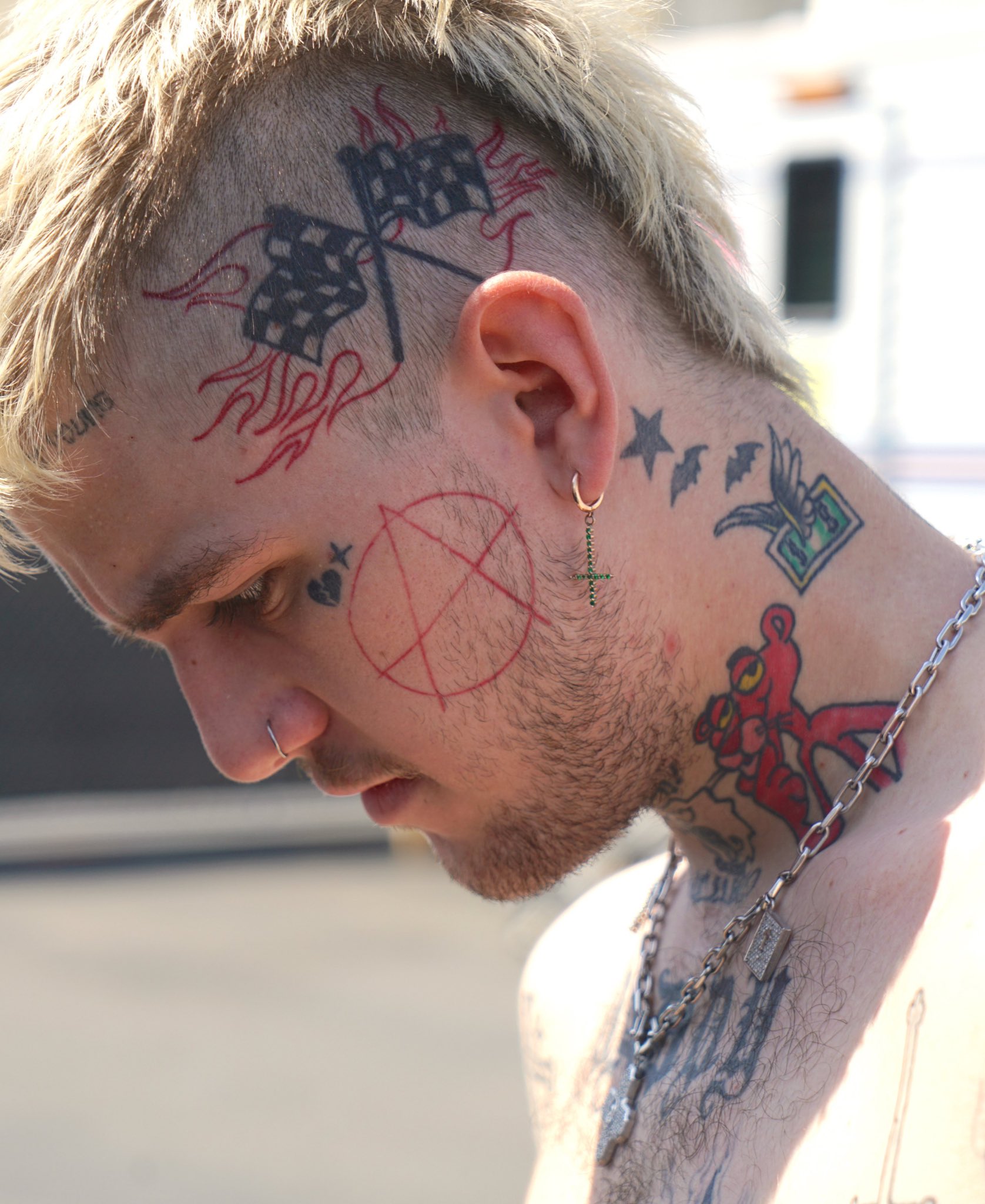 Lil Peep Tattoos  Popular Rapper  His Most Painful Tattoos Meanings