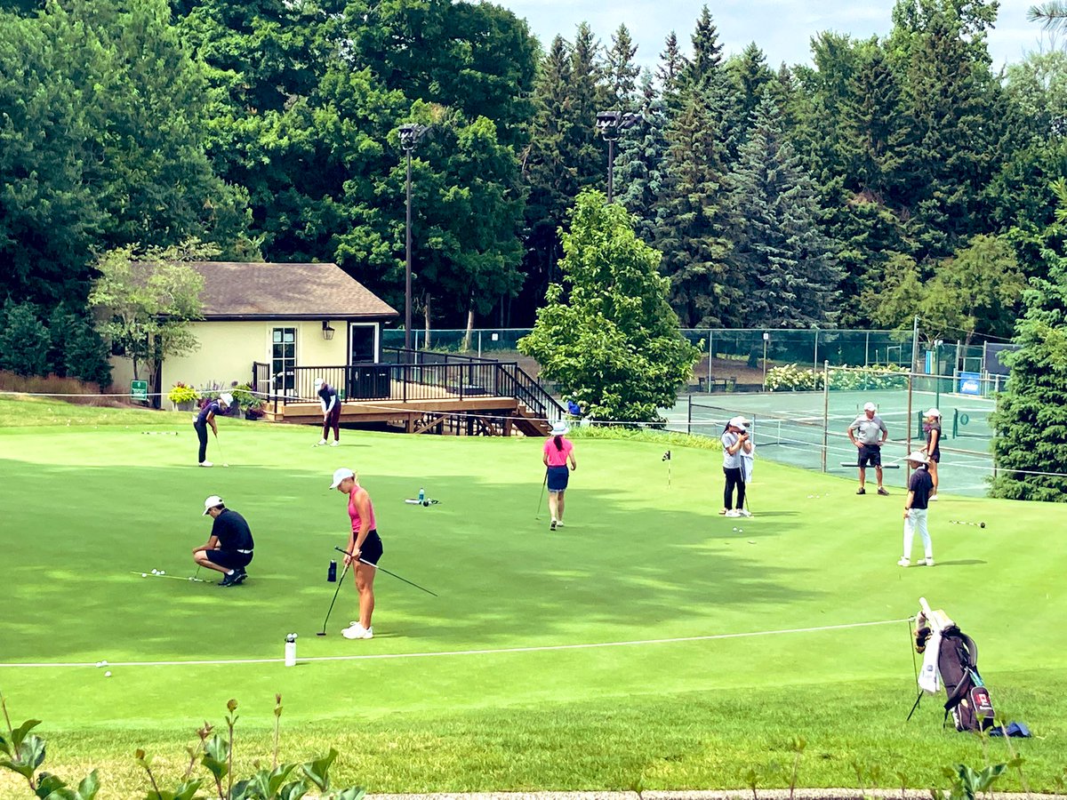 mcphersoncomm's tweet photo. The Road to the Tour starts now @WestmountGolfCC Players arriving today &amp; practicing in preparation for the 108th playing of @GolfCanada Canadian Women’s Open Championship. Corey Janzen &amp; his crew @westmountgreens has course in pristine shape, ready to test these top amateurs. https://t.co/ze2CYLmCUG