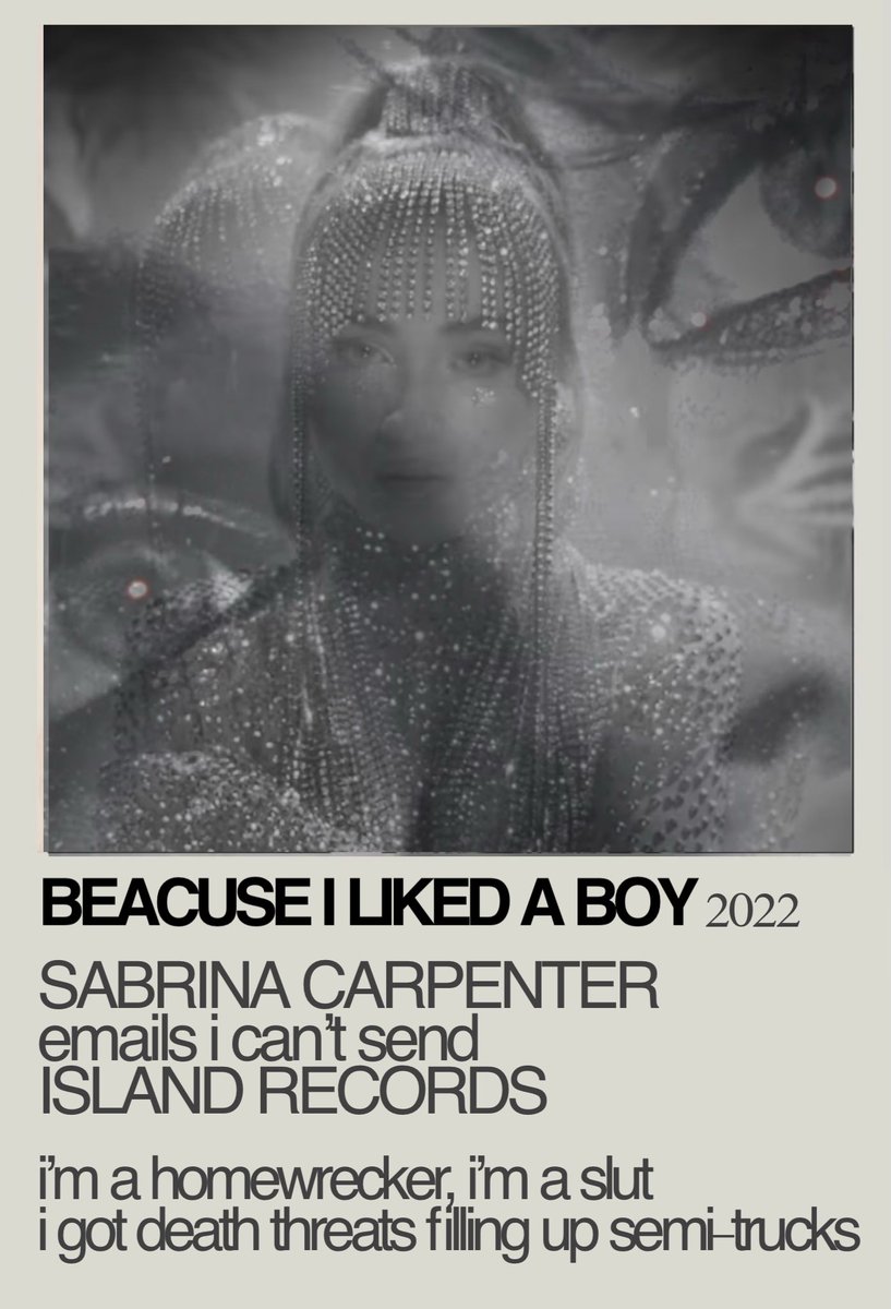 sabs4business's tweet photo. i always love making these #EmailsICantSend #sabrinacarpenter #decode #becauseilikedaboy #howmanythings #tornadowarnings https://t.co/lFxEVhwdoC
