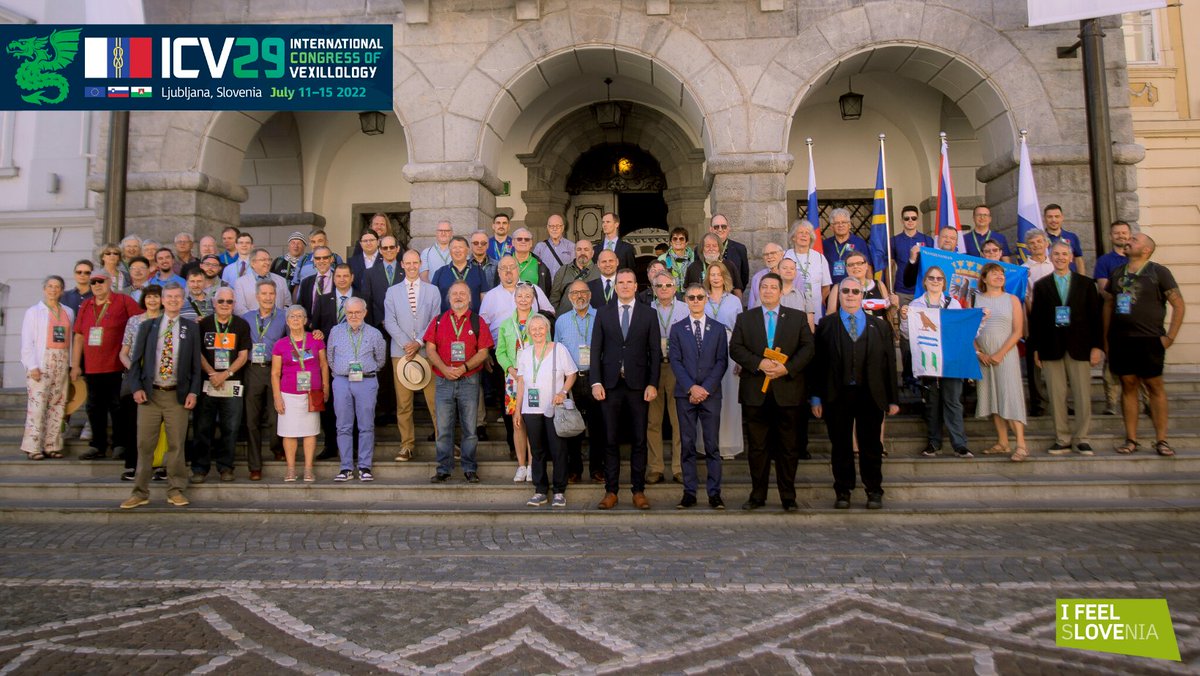 HeraldicaSVN's tweet photo. #ICV29🐉🇸🇮 was a week-long event. We had:
👩🏫28 expert lectures & speakers,
👥80 participants from 24 countries,
🏛full-day excursion to museums,
🫶 15 @HeraldicaSVN members, who ensured a flawless & professional congress with volunteer work.
Thank you all & see you at #ICV30🇨🇳! https://t.co/wc5VQlgQvf