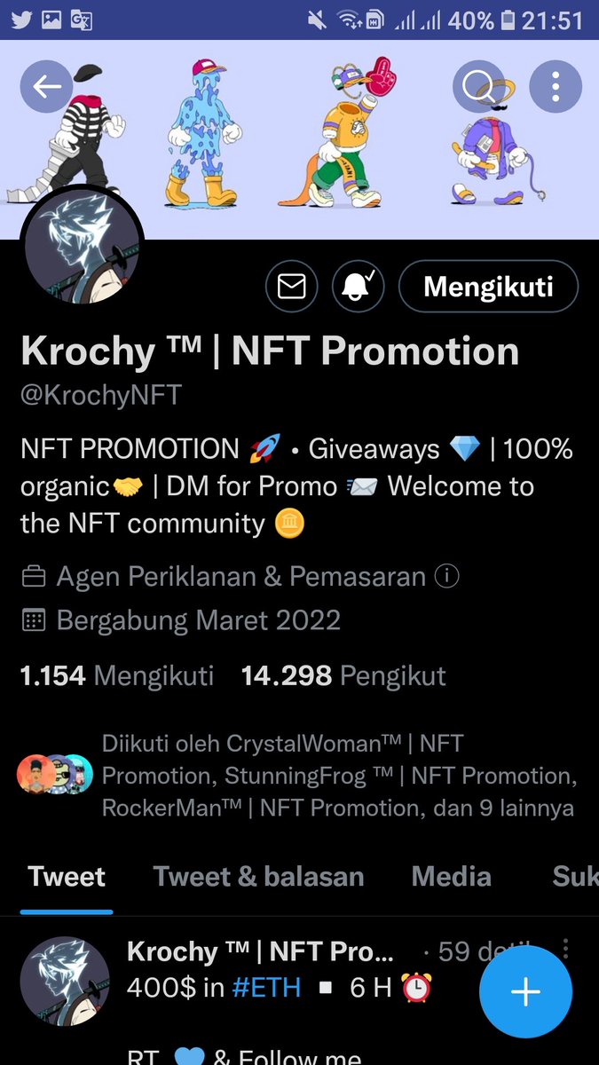 KTopyla's tweet photo. @KrochyNFT Ready 💪 https://t.co/NjFSmtvCv2