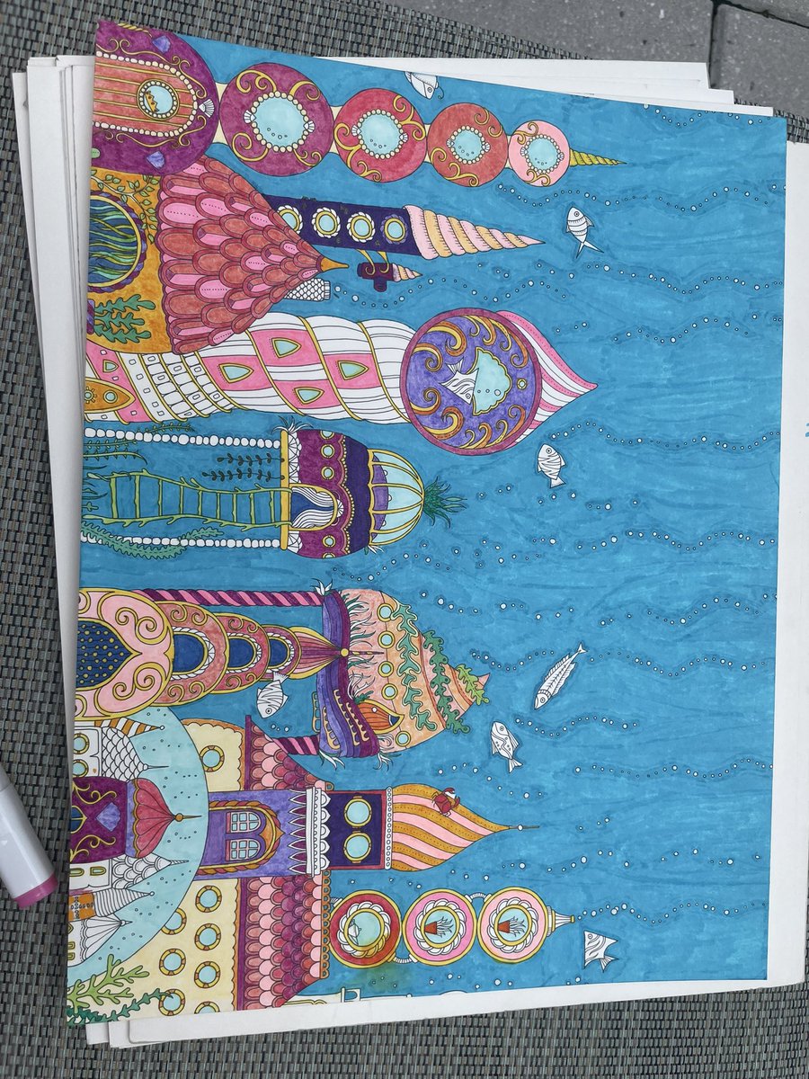 JennyZeee's tweet photo. @allieypop @ProbCause I’ve been coloring/adding chunky glitters from a GIANT elaborate coloring book for my nieces’ birthdays for the past few years and honestly it’s so stressful 😅 I miss relaxing coloring I feel like I have been working on this for 4 years https://t.co/piOvmU7EWJ