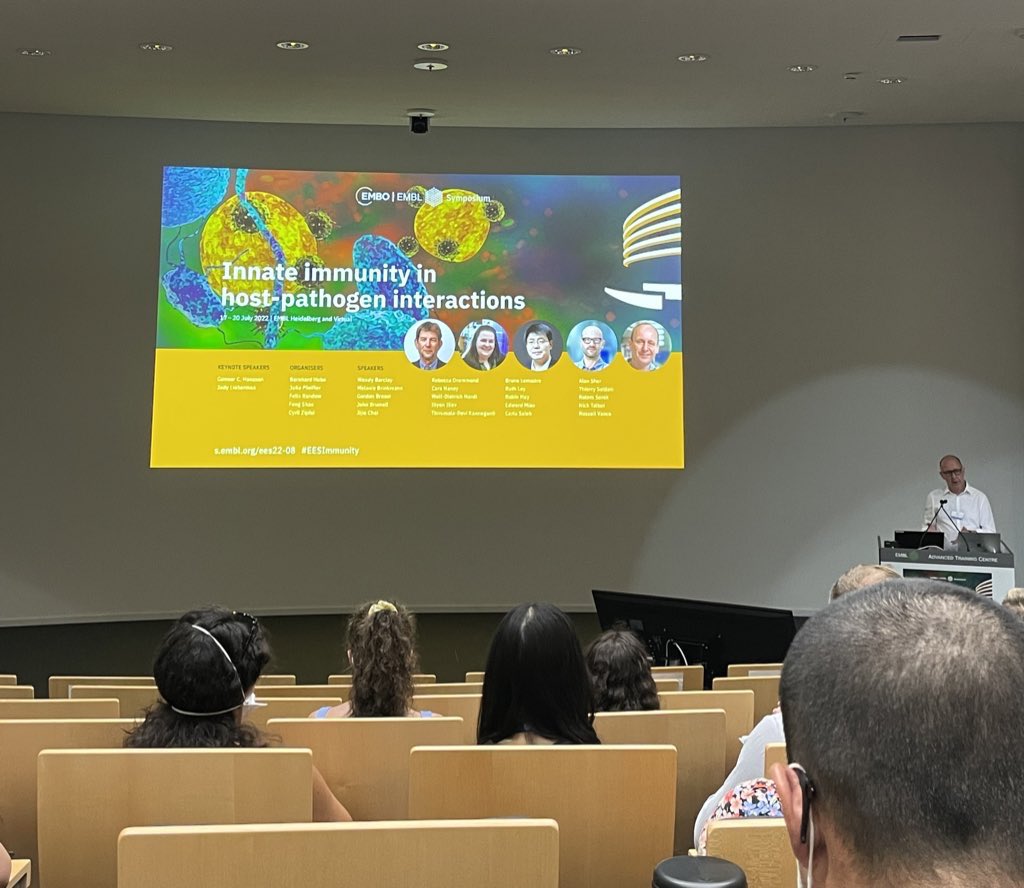 I couldn’t have found a better way to finish the first year of my PhD! I feel really lucky to present my initial work on GBPs and mycobacterial infections (poster 45) at #EESImmunity