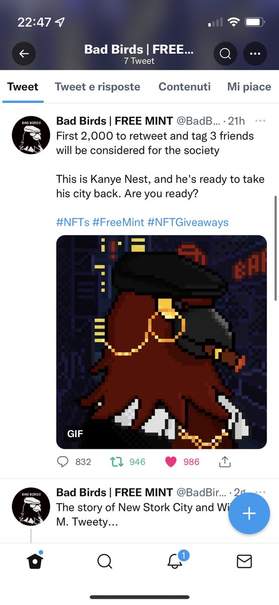 M4ttnft's tweet photo. @BadBirdsNFT https://t.co/yLxWCeGhoz