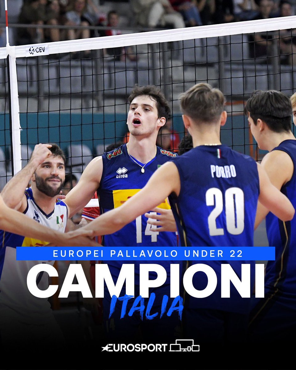 4/4 🇮🇹

#EuroVolleyU18M #Vnl2022 #EuroVolleyU21W #EuroVolleyU22M