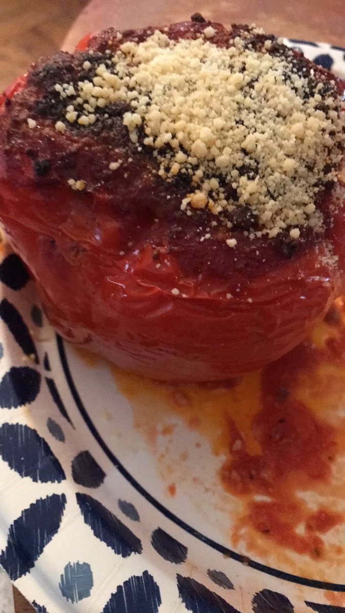 JoeCanari's tweet photo. #StuffedPepper #Food https://t.co/0z7aUqDnTu